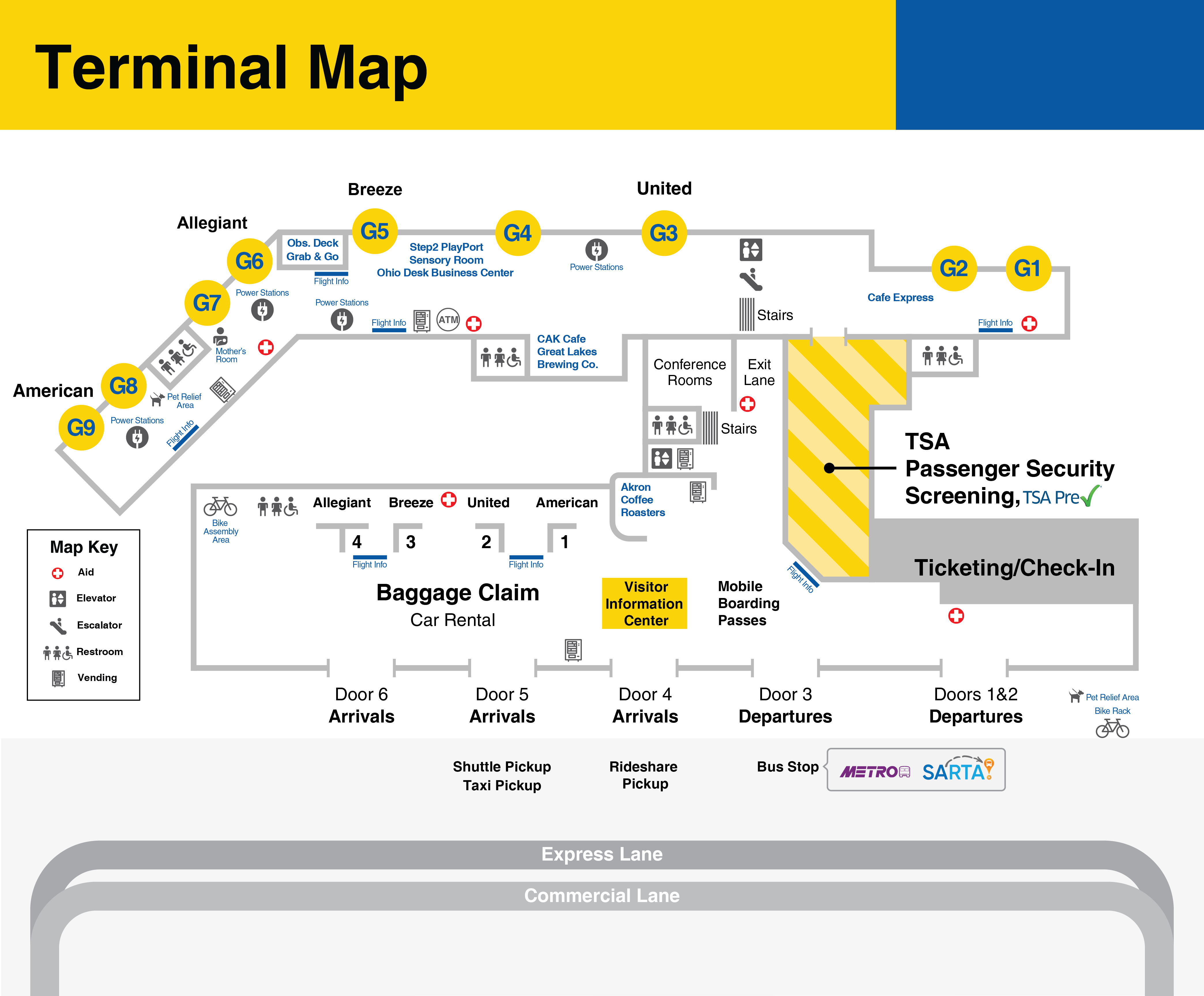 Terminal Map