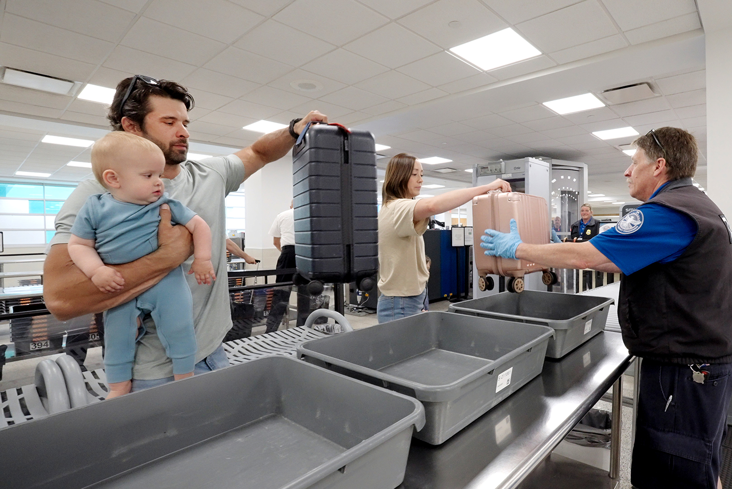 family at TSA