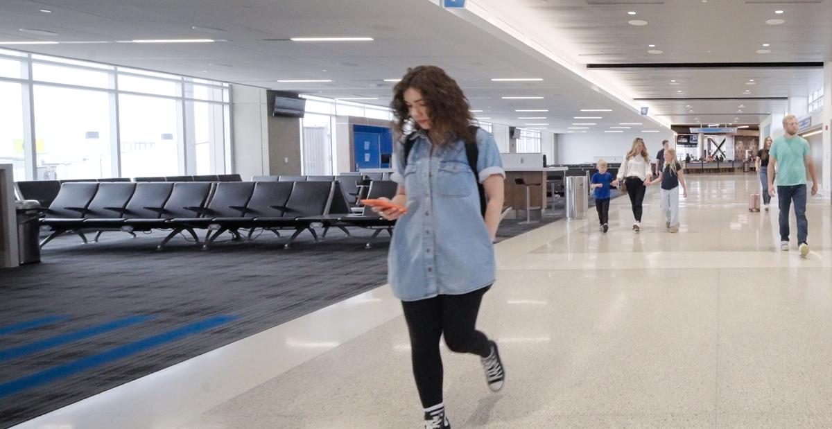 People in terminal